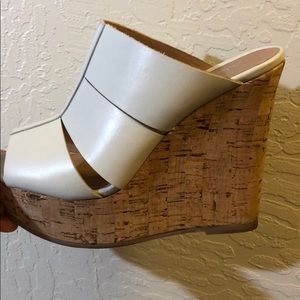 Aldo White wedges